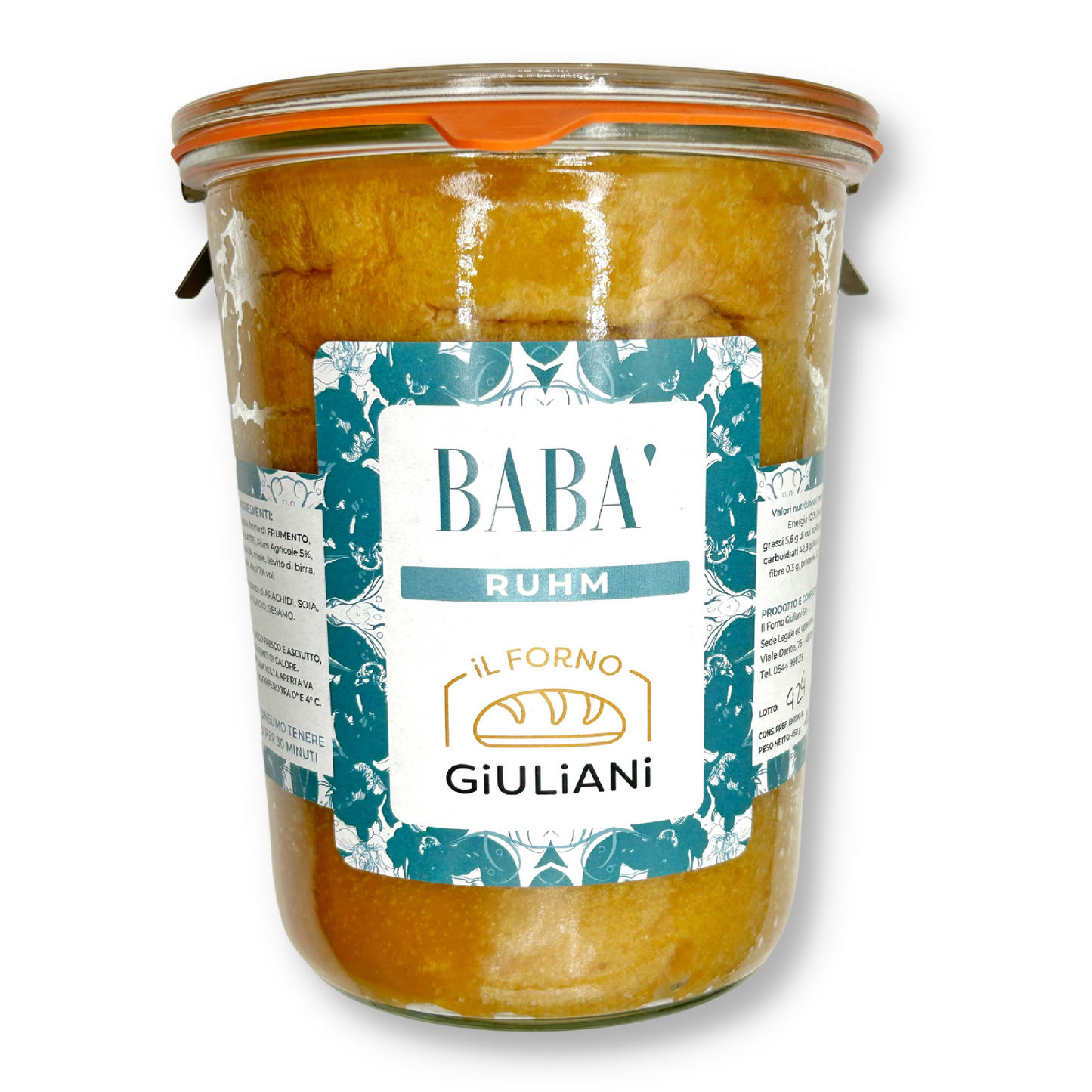 Babà al Rhum in Vasocottura Gr. 450
