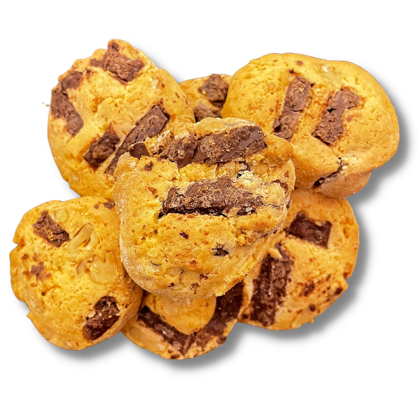 Biscotti con Noci e Cioccolato