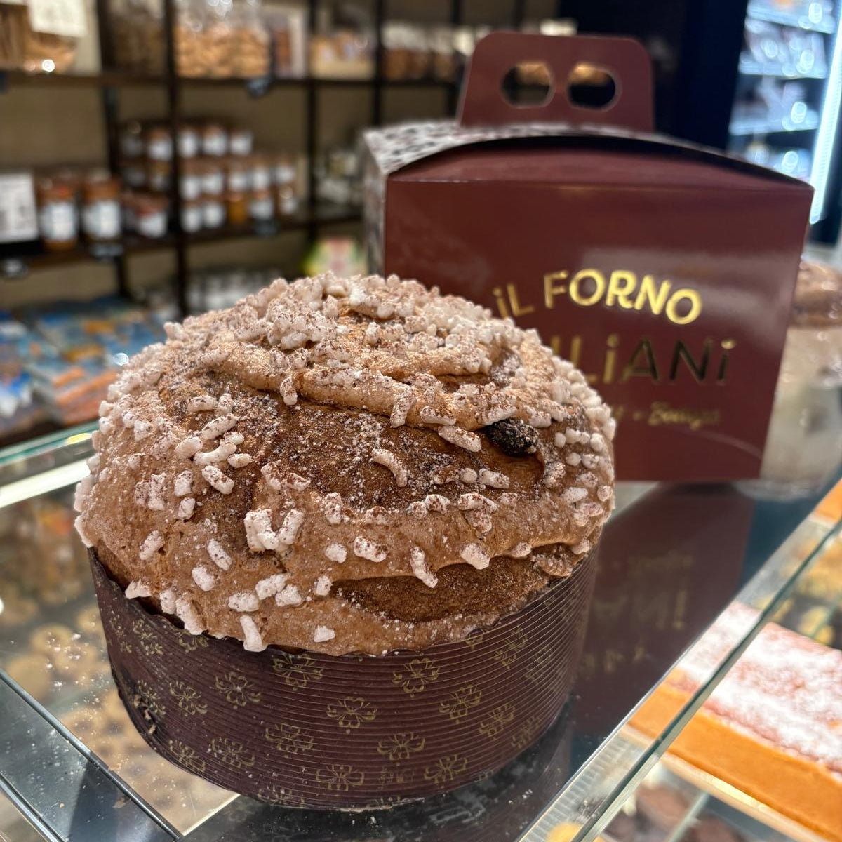 Panettone al Farro con Mela e Cannella